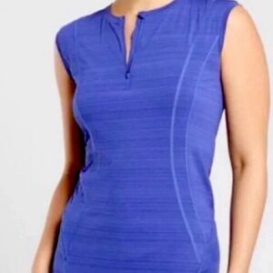 ATHLETA Pacifica Illume UPF Fitted Tank Purple Size XS